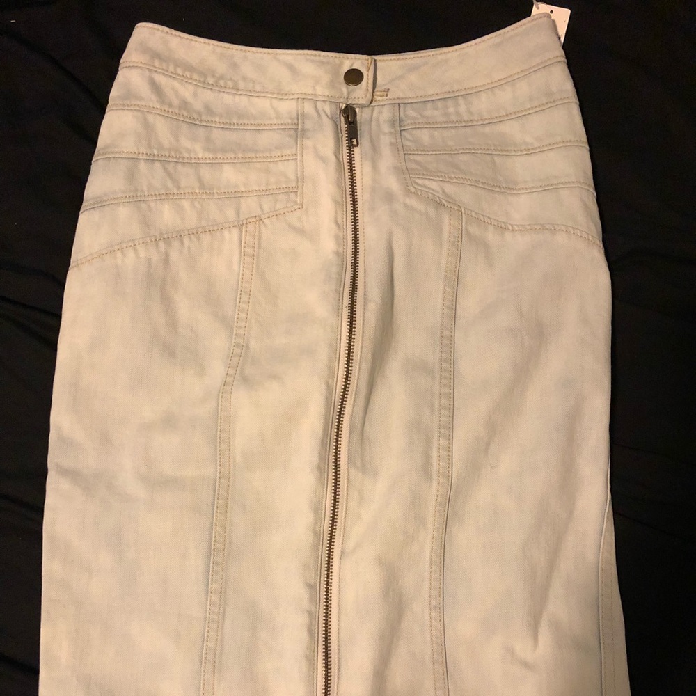 NWT Anthropologie Pilcro Denim Skirt size 0